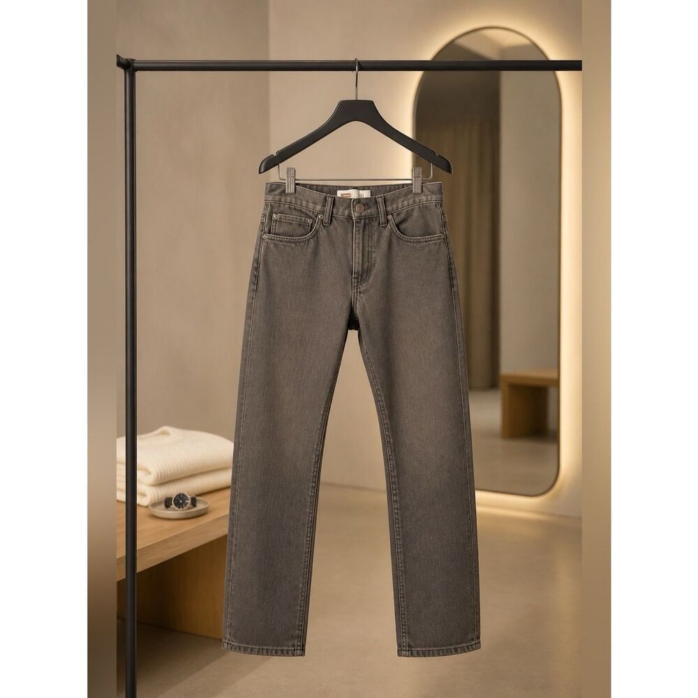 GRAY LEVIS 511 SLIM 28”x28”